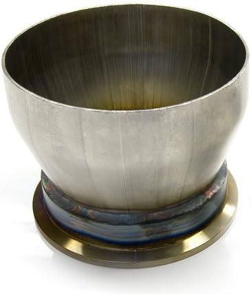 Himni Racing 3.00" V-Band to 4.00" Transition Reducer Adapter Pipe/Tube Stainless Steel