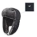 Ziesport Unisex Winter Trooper Trapper Hat with Ear Flap Chin Strap and Windproof Mask for Women Men