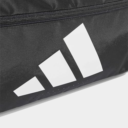Unisex - Adulto Training Defender Duffle Bag Medium Duffel Bag, black/white, One size