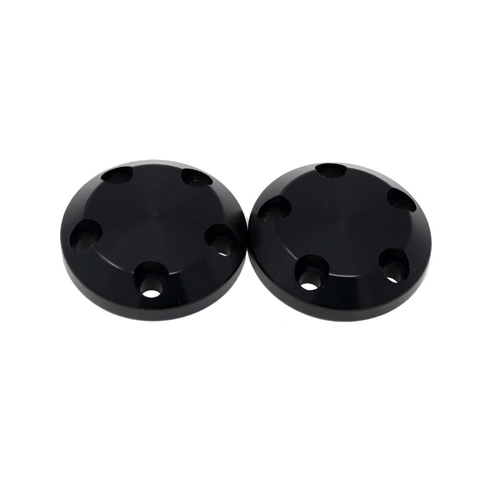710-0900 Carbon S5 Frame Slider Replacement End Caps - Black - Two Caps Included - MADE IN THE USA