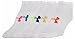 Under Armour Womens 6-pk. No-Show Socks (Medium, White/White/White)