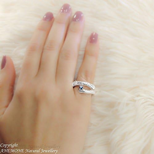 Handmade Twig, Greek Nature Inspired, Semi-precious , 4-prong basket setting, Open, one size, Adjustable Ring, for Midi, Chevalier, Knuckle ring
