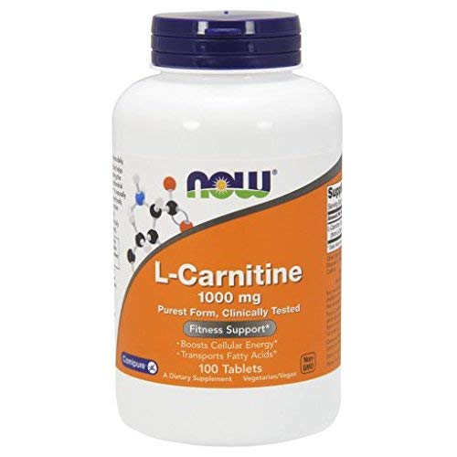 NOW® L-Carnitine, 1000 mg, 100 Tablets