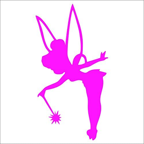 Cove Signs Disney Tinkerbell Decal/Sticker - Pink 4"