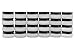 7-Milliliter Glass Lip Balm Jars (24-Pack).25-Ounce Thick-Walled Containers (Frosted white with black lids)
