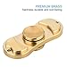 Posife Spinners EDC Fidget Spinner - Premium Quality Brass - Ultra High Speed Bearings - Durable Stainless Steel Buttons - ADHD Focus Toy - Smooth 2-5 Minute Spins