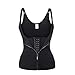KIWI RATA Neoprene Slimming Vest Hot Sweat Sauna Suit Shirt Tank Top Curves Body Shaper for Weight Loss