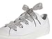 Sparkly Silver Flat Satin Ribbon Shoe Laces/Shoelaces My Ribbon Laces™ For Kids,Youth,Women's Sneakers Boots Trainers Pumps