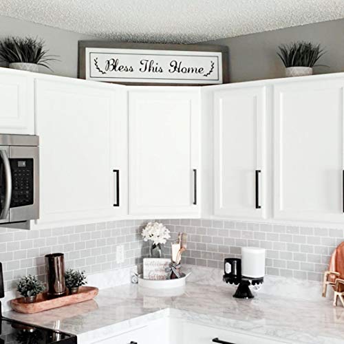Tic Tac Tiles 10-Sheet 12" x 12" Peel and Stick Self Adhesive Removable Stick On Kitchen Backsplash Bathroom 3D Wall Sticker Wallpaper Tiles in Subway Gray