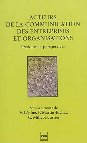 Acteurs de la communication des entreprises et organisations