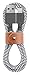 Native Union BELT Cable - 4ft Ultra-Strong Reinforced [Apple MFi Certified] iPhone / iPad Lightning to USB Charging Cable with Leather Strap (Zebra)