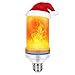 PHILWIN LED Flame Light Bulb Simulated Burn Fire Effect Xmas 4 Modes Flicker Lamps E26 Atmosphere Decor Ative Lamps for Hotel/Bars/Home Decoration/Restaurants(1 Pack)