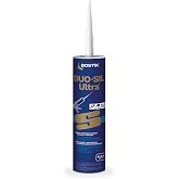 BOSTIK Duo-SIL Ultra White 9.5oz Advanced Hybrid Paintable - 1 Cartridge | Professional Grade - Universal Internal &amp; External Shrink Crack &amp; Fade Resistant