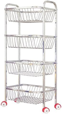 Royal Shappire Stainless Steel Fruit And Vegetable Trolley