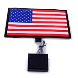 HDE Sound-Activated Rave LED Panel w/ Sensor Module - American Flag