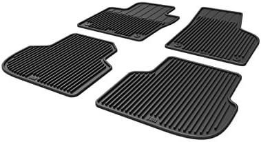 Rev Motoring Heavy Duty All Weather Rubber Floor Mats Will fit VW Jetta 2011-2017