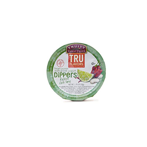 Truitt Family Foods Tru Flavors Fiesta Chili Lime Dippers, Non-GMO, Plant Protein 1.75 Ounce, 4 Count (Pack of 6)