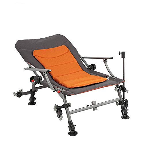 YIONGA CAIJINJIN Folding Camp Stuhl Angelstuhl stärkt die ergonomische und atmungsaktiv Kapazität des Fangstuhles mit… – Bild 3