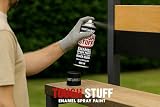 HitlineUK 2 x 400ml Black Gloss Spray Paint – Multi-Surface Aerosol view 2