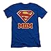 Superman DC Comics Super Mom Adult Slim T-Shirt Tee