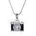 PammyJ Gift For Photographer Camera Necklace for Women, 18