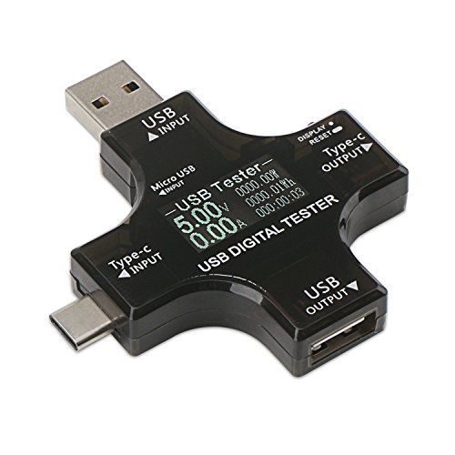 Drok usb type-c lcd digital multimeter charging monitor…
