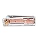 Premium Clear Acrylic Rose Gold Stapler with 1,000 Staples Set | Modern Office Desk Accessory To Brighten Up Your Workspace (Rose gold)