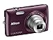 Nikon COOLPIX S4300 16 MP Digital Camera with 6x Zoom NIKKOR Glass Lens and 3-inch Touchscreen LCD (Plum)