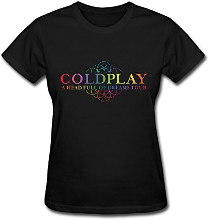 Coldplay A Head Full Of Dreams Tour 2016 Fan Logo T Shirt For Women