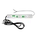 BINZET DC12V 2.5A 30 Watt LED Power Supply Driver Transformer AC 120V-130V to DC 12V 2.5A Output Voltage Convertor LED Strip Low Voltage Powered LED Light Regulator