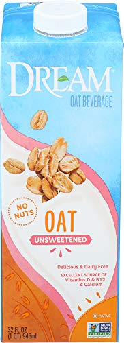 Dream, Unsweetened Oat Beverage, 32 Fl Oz