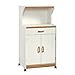 Sauder Universal Oven Cart, Soft White finish