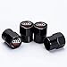Kaolele 4 Pcs Metal Car Wheel Tire Valve Stem Caps for Audi S Line S3 S4 S5 S6 S7 S8 A1 A3 RS3 A4 A5 A6 A7 RS7 A8 Q3 Q5 Q7 R8 TTWith Key Chain Logo Styling Decoration Accessories