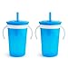 Munchkin® SnackCatch & Sip 2-in-1 Snack Catcher and 2 Piece Spill-Proof Cup, Blue