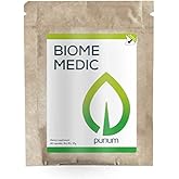 Purium Biome Medic - 60 Vegan Capsules - Gut Health Support Supplement, Removes GMO Toxins, Supports Good Bacteria, Repairs Microbiome - Vegetarian, Gluten Free - 60 Servings