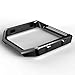Infiland Fitbit Blaze Accessory Frame, Stainless Steel Replacement Metal Frame for Fitbit Blaze Smart Watch - Black