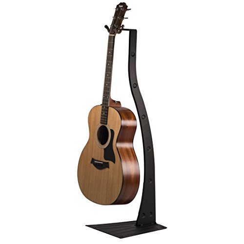 String Swing Guitar Stand for One Acoustic or Electric Guitar - Black metal BZ-STAND