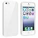 eForCity TPU Rubber Skin Case Compatible with Apple? iPhone? 5 / 5S, White Jelly
