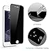 Bestfy 2 PACK iPhone 7 Plus Privacy Screen Protector, Anti-Spy Tempered Glass Screen Protector for iPhone 7 Plus [Anti-Scratch] [Easy Install] (Black)