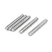 uxcell M12 x 100mm Metric Right Hand Thread Fully Threaded Rod Stud Fastener 5PCS