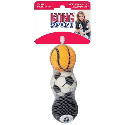 KONG 2-Pack Sport Balls Dog Toy, Large, Assorted