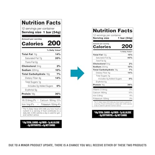 QUEST NUTRITION CRISPY CHOCOLATE PEANUT BUTTER HERO PROTEIN BAR, 18G PROTEIN, 1G SUGAR, 3G NET CARB, GLUTEN FREE PROTEIN SNACK, KETO FRIENDLY, 12 COUNT