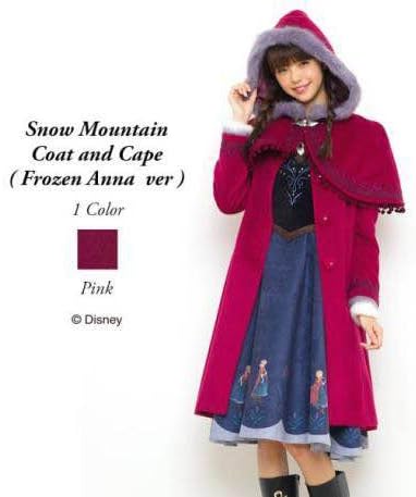 Amazon シークレットハニー 雪山 アナ コート ディズニーコレクション 正規品 コスプレ 仮装 通販