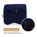 Dreamer Car Neck Pillow for Car, Memory Foam Car Pillow for Cervical Support and Neck Pain Relief with Two Adjustable Straps,Blue