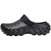 DANNLING Men's Fashion Casual Clogs | Thick Sole, Non Slip, EVA, Round Toe, Indoor Outdoor Beach Covered Slip On Sandals