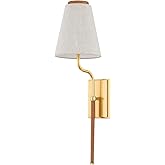 Hudson Valley Lighting CB4925-AGB Sullivan - 1 Light Wall Sconce - 25.25 Inches Tall and 7 Inches Wide - Aged Brass
