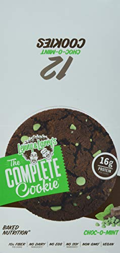 Lenny & Larry's The Complete Cookie, Choc-O-Mint, Soft Baked, 16g Plant Protein, Vegan,4-Ounce Cookies (Pack of 12) - Thumbnail 4