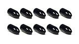 Interwebz 10 Pack Tungsten Bullet Worm Weight for Bass Fishing Pitching and Flipping Sinker - Multiple Sizes and Colors Available
