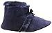 isotoner Women’s Velour Diane Bootie Slippers
