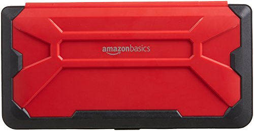 AmazonBasics Vault Case for Nintendo Switch, Red